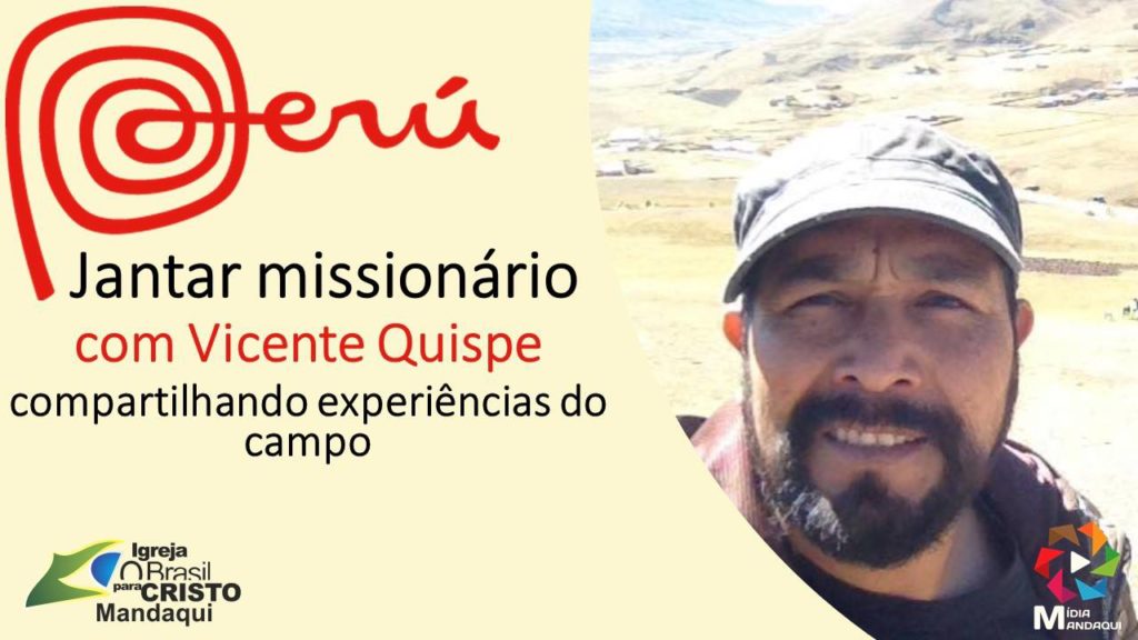 Jantar Missionário - Peru - 01/11/2017